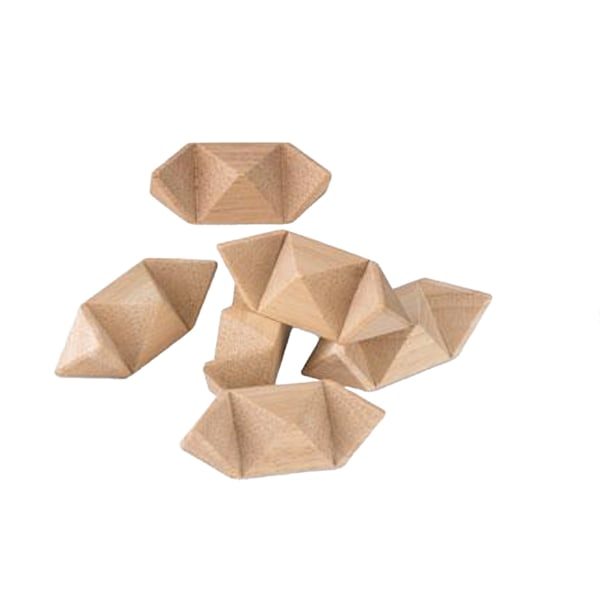 MidOcean Starnats Träpussel Stjärna One Size Trä Wood One Size