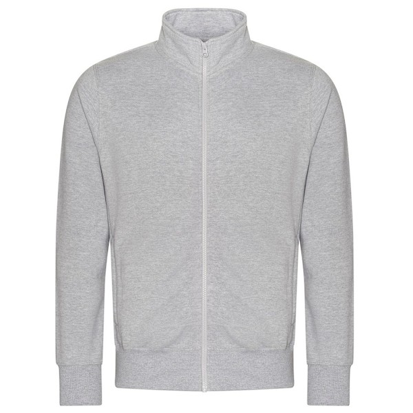 Awdis Unisex Vuxen Campus Heather Full Zip Sweatshirt S Heather Heather Grey S