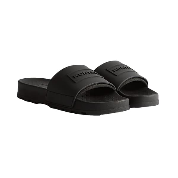 Hunter Dam/Damer Core Präglade Slippers 4 UK Svart Black 4 UK