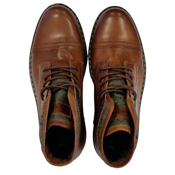Firetrap Herr Aubin Läder Ankelstövlar 9 UK Camel Camel 9 UK
