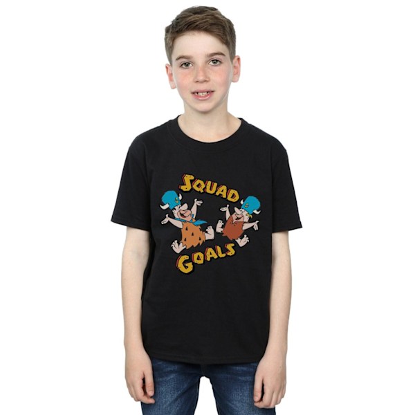 The Flintstones Boys Squad Goals T-Shirt 12-13 år Svart Black 12-13 Years