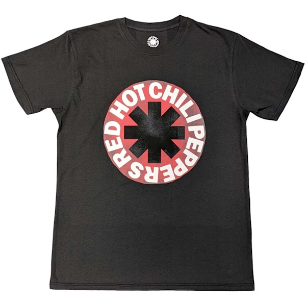 Red Hot Chilli Peppers Unisex Vuxen Asterisk Eco Vänlig T-Shi Grey L