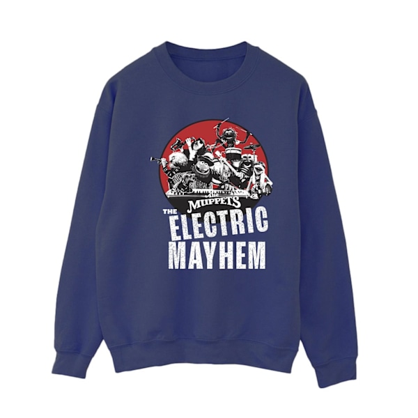 Mupparna Dam/Kvinnor Mayhem Sweatshirt 3XL Marinblå Navy Blue 3XL