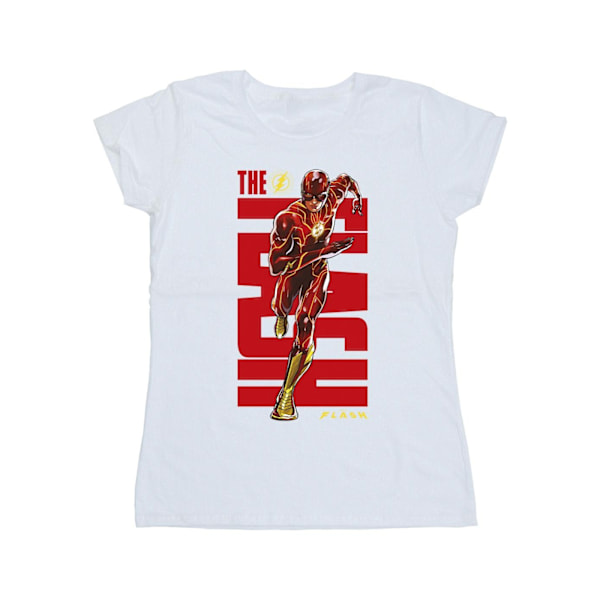 DC Comics Dam/Kvinnor The Flash Dash Bomull T-shirt M Vit White M