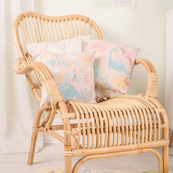 Petit Cheri Dinosauriekudde - Modig One Size Beige Beige One Size