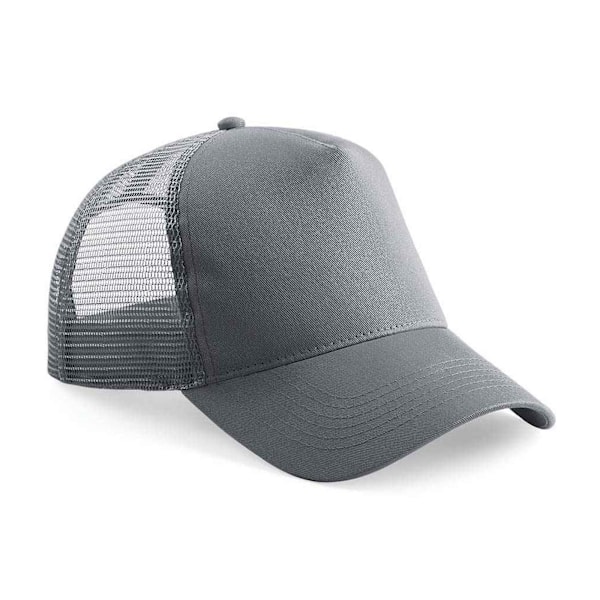 Beechfield Unisex Vuxen Snapback Trucker Cap En Storlek Grafit Graphite Grey/Graphite Grey One Size