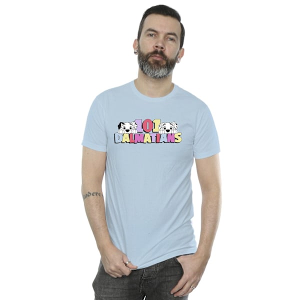 Disney 101 Dalmatiner Multifärgad T-shirt M Baby Blue Baby Blue M