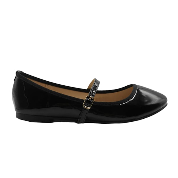 Where's That From Josie Patent Falskt Läderrem Damskor Black 7 UK