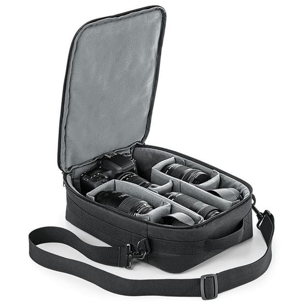 Quadra Vadderad Kameraväska Organizer En Storlek Svart Black One Size