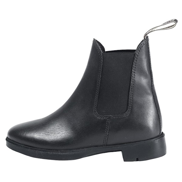 Brogini Unisex Barn Läder Pavia Piccino Jodhpur Paddock Black 2.5 UK