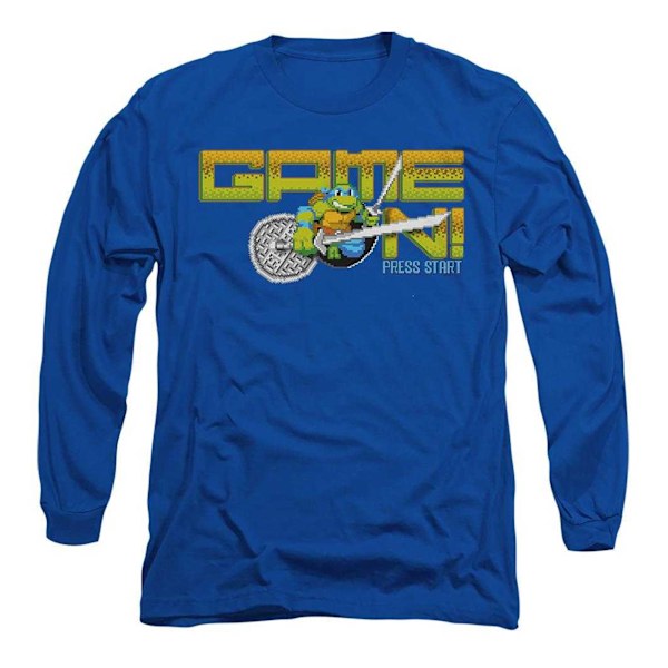 Teenage Mutant Ninja Turtles Unisex Vuxen Game On! T-Shirt XL R Royal Blue XL