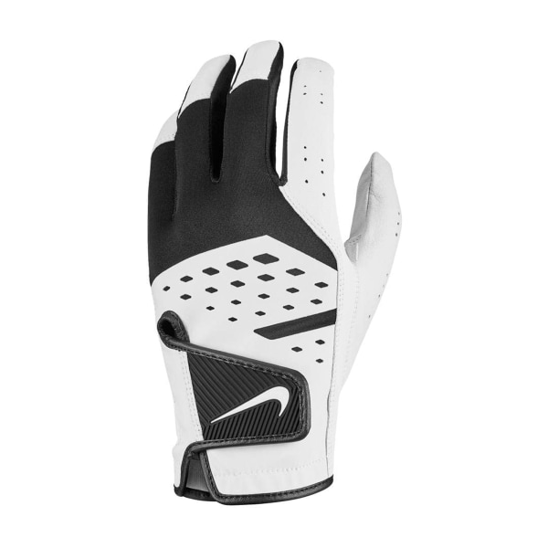 Nike Tech Extreme VII Leather 2020 Höger Golfhandske L Whit White/Black L