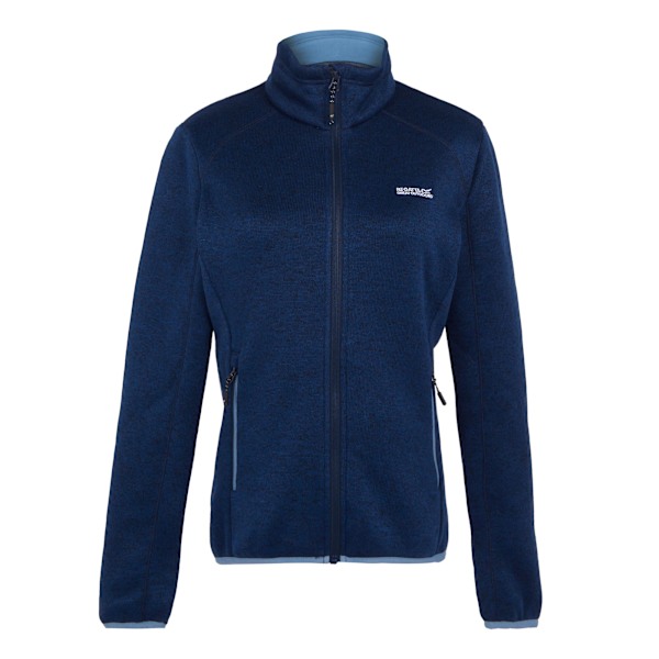 Regatta Dam/Dam Newhill Marl Fleecejacka med Full Dragkedja 8 UK Navy/Coronet Blue 8 UK