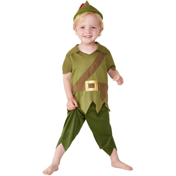Robin Hood Barn/Barn Kostymset 1-2 År Grön/Brun Green/Brown 1-2 Years