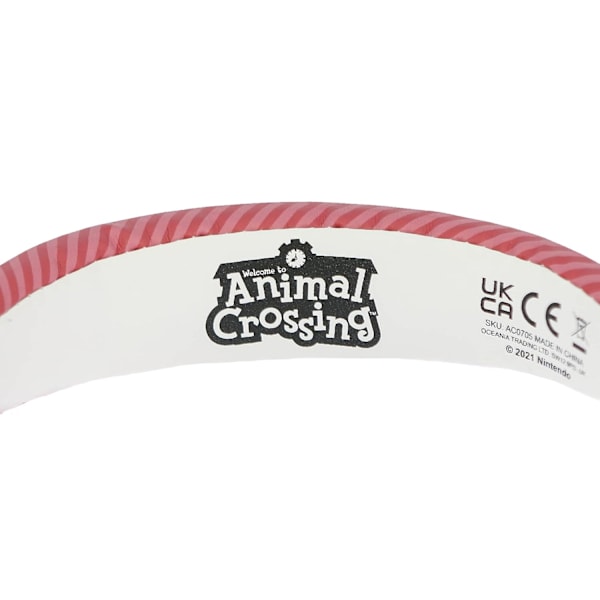 Animal Crossing Barnens/Barn Isabelle On-Ear Hörlurar En Storlek Pink/Yellow One Size