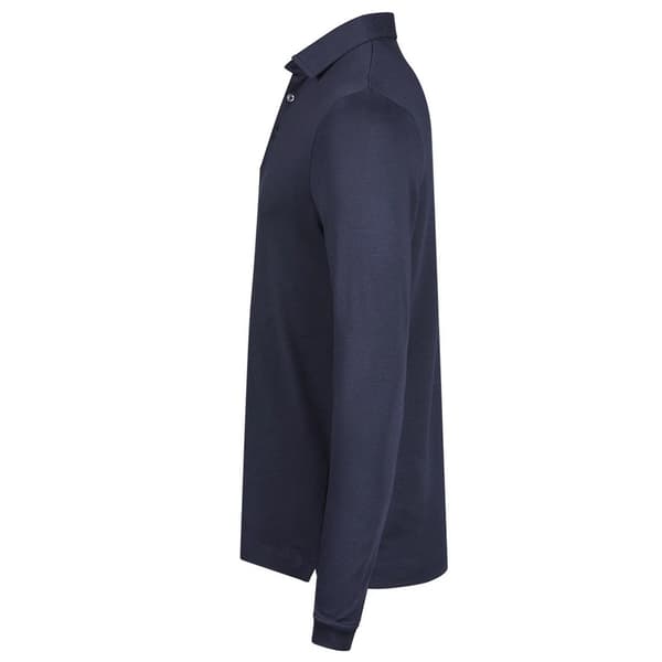 Tee Jays Herr Prima Långärmad Pikétröja L Marinblå Navy L