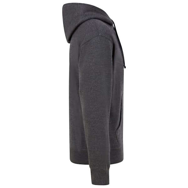 Casual Classics Herr Ringspun Bomulls Hoodie M Mörk Heather Dark Heather M