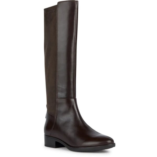 Geox Dam/Dam D Felicity D Läder Calf Boots 6 UK Coffee Coffee 6 UK