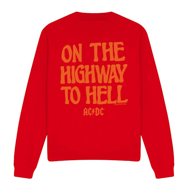 AC/DC Unisex Vuxen We Salute You Sweatshirt M Röd Red M