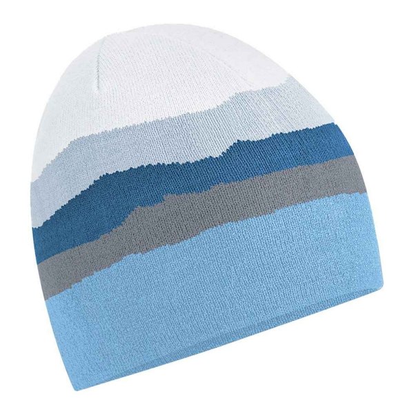 Beechfield Mountain Pull-On Beanie One Size Glacier Peaks Glacier Peaks One Size