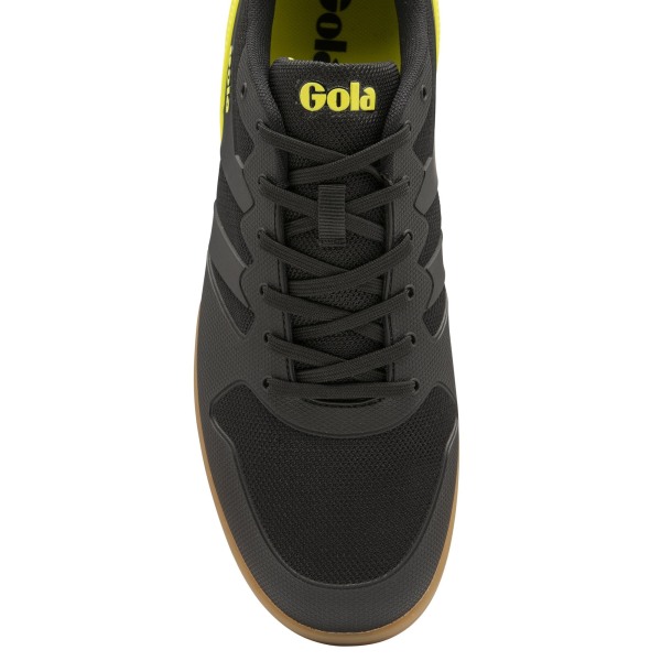 Gola Mens Echo TX Indoor Court Shoes 12 UK Svart/Gul Black/Yellow 12 UK