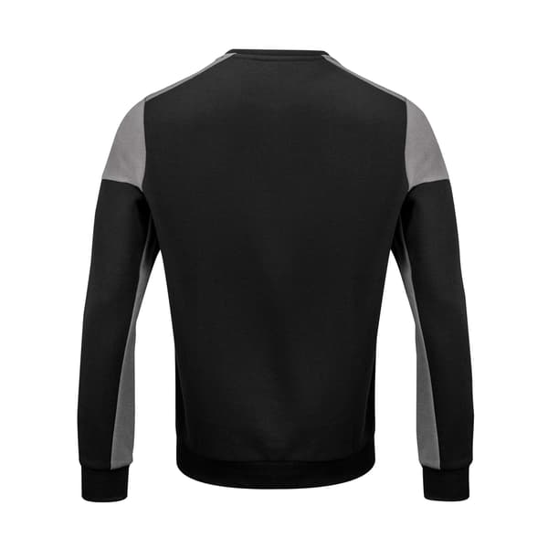 Printer PRIME Herr Kontrast Rundhalsad Sweatshirt 4XL Svart/Antracit Black/Anthracite 4XL