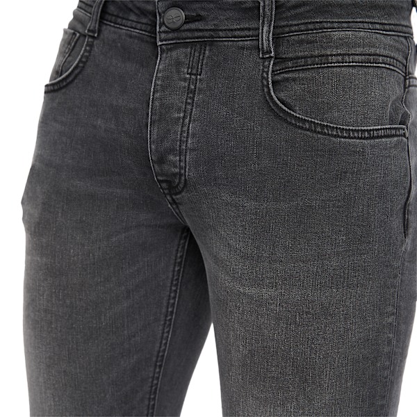 Crosshatch herr Malcolm Slim Jeans 40R mörk kol Dark Charcoal 40R