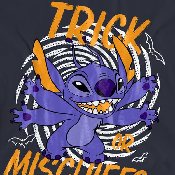 Lilo & Stitch Dam/Dam Trick Or Mischief T-shirt M Deep Na Deep Navy M