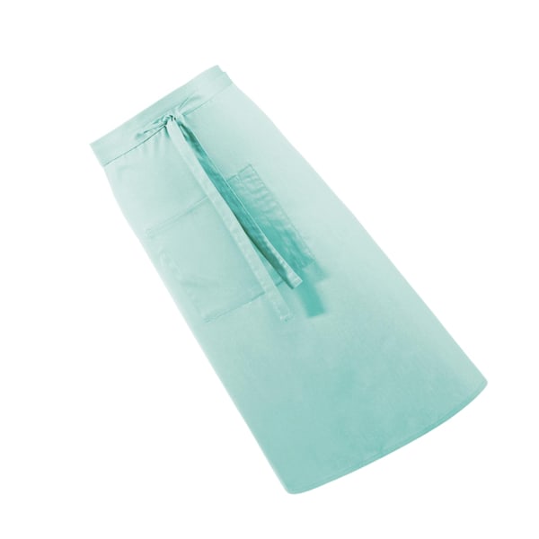 Premier Unisex Färger Bar Apron / Arbetskläder (Lång Continental Stil) Aqua One Size