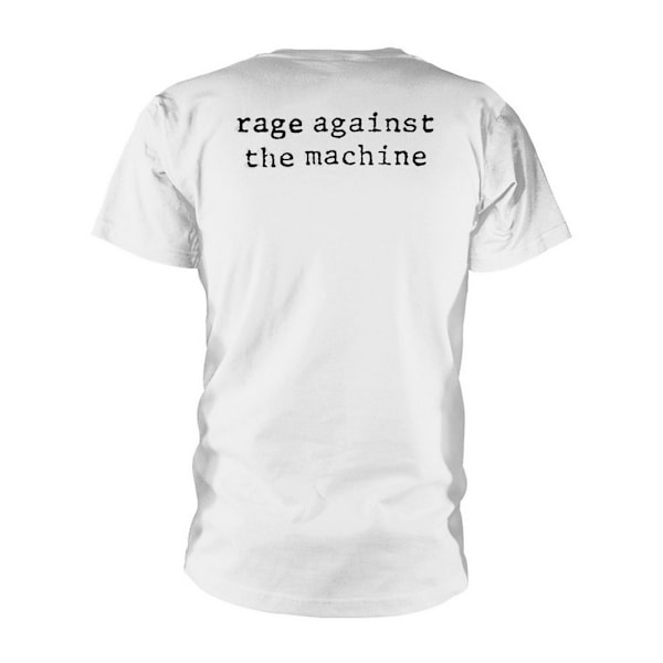 Rage Against the Machine Unisex Vuxen Calm Like A Bomb T-Shirt White L