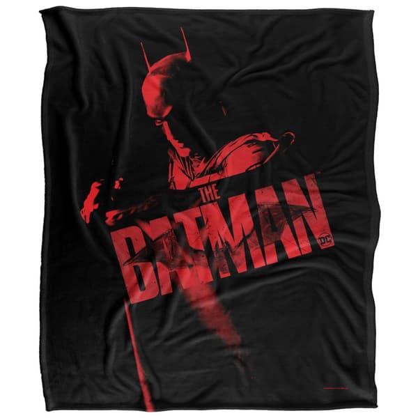 The Batman Kontrastfilt One Size Flerfärgad Multicoloured One Size