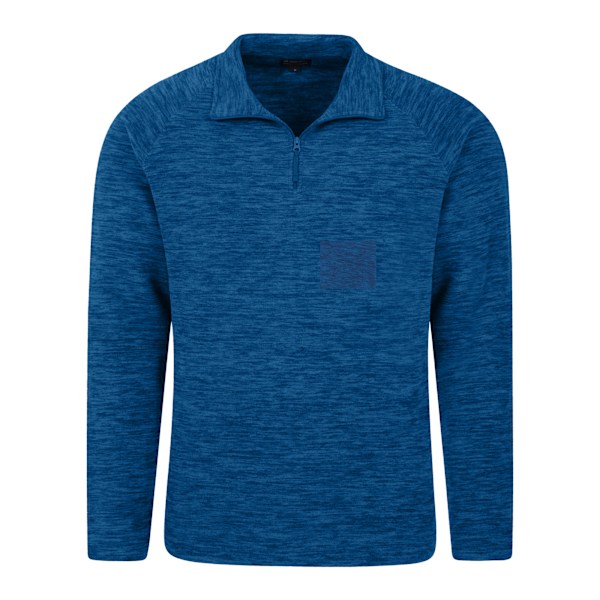 Mountain Warehouse Mens Snowdon II Fleece Top S Cobalt Cobalt S