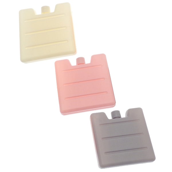 Hem & Liv zer Block (3-pack) 16cm x 2.5cm x 11cm Kräm/Rosa/Grå Cream/Pink/Grey 16cm x 2.5cm x 11cm