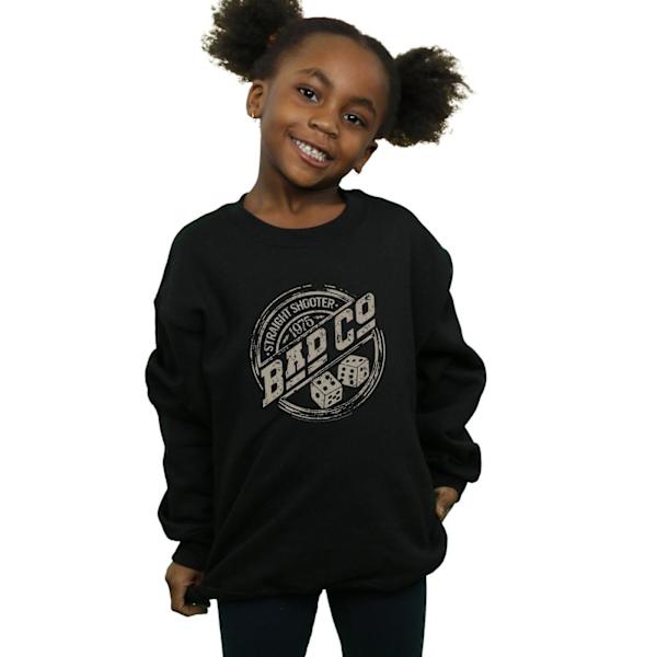 Bad Company Girls Straight Shooter Sweatshirt 7-8 år Svart Black 7-8 Years