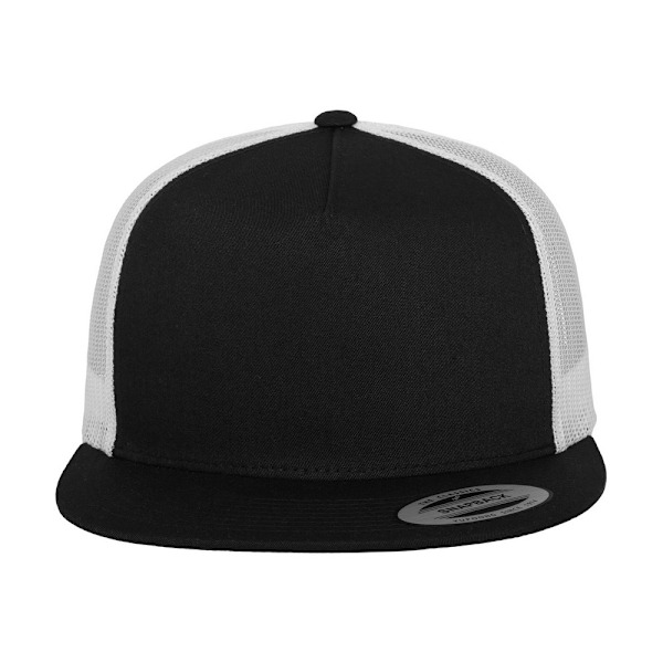 Flexfit Unisex Adult Classic Two Tone Trucker Cap One Size Svart Black/White One Size