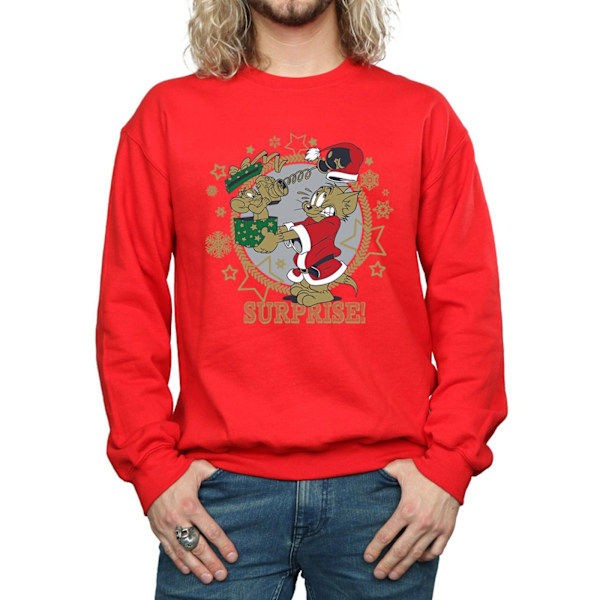 Tom And Jerry Jultröja Överraskning M Röd Red M