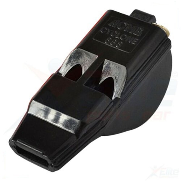 Acme Cyclone 888 Sports Whistle En Storlek Svart Black One Size