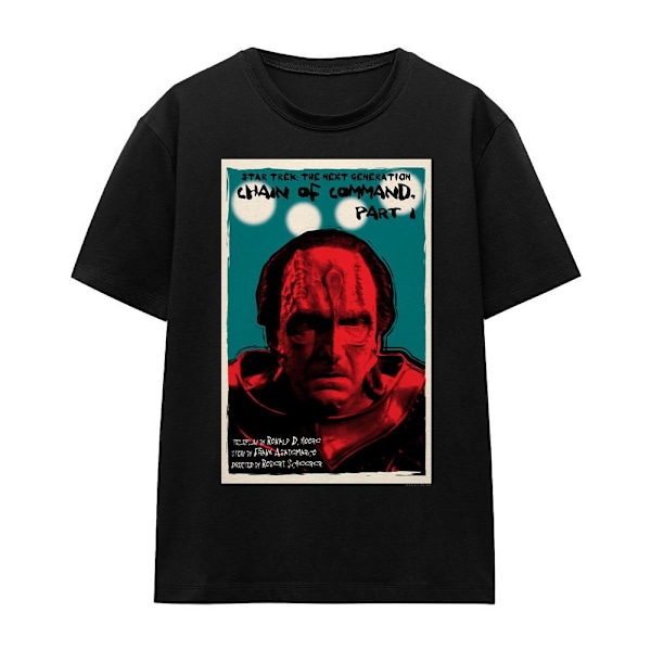 Star Trek Unisex Vuxen The Next Generation Säsong 6 Avsnitt 10 Black M