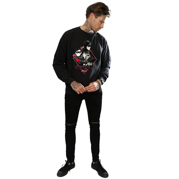 DC Comics Herr Batman TV-serie Karaktär Skyline Sweatshirt XL Black XL