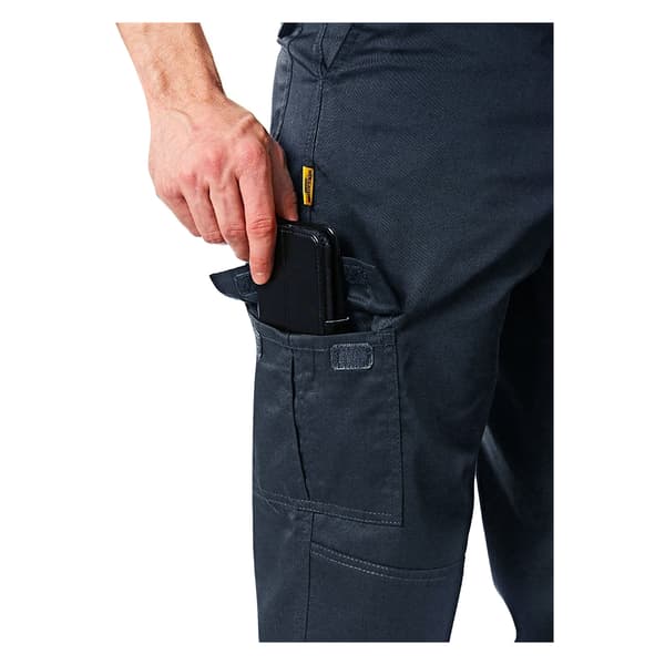 Iron Mountain Herr Multi Pocket Cargo Byxor 40S Marinblå Navy Blue 40S