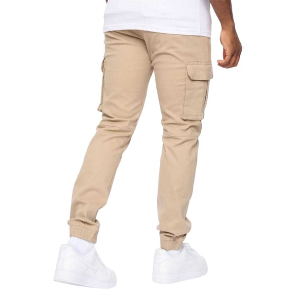 Crosshatch Herr Casual Cargo Byxor 34R Stone Stone 34R