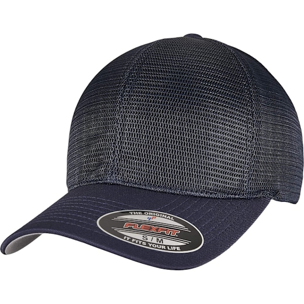 Flexfit Unisex Adult 360 Omnimesh Mesh Cap S-M Marinblå Navy S-M