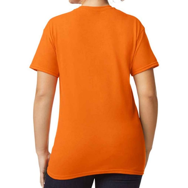 Gildan Unisex Adult Plain DryBlend T-Shirt XL Safety Orange Safety Orange XL