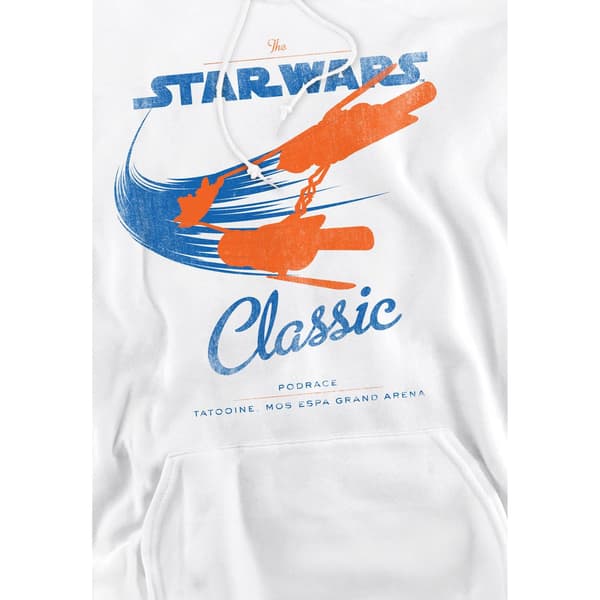 Star Wars Herr Klassisk Hoodie S Vit White S