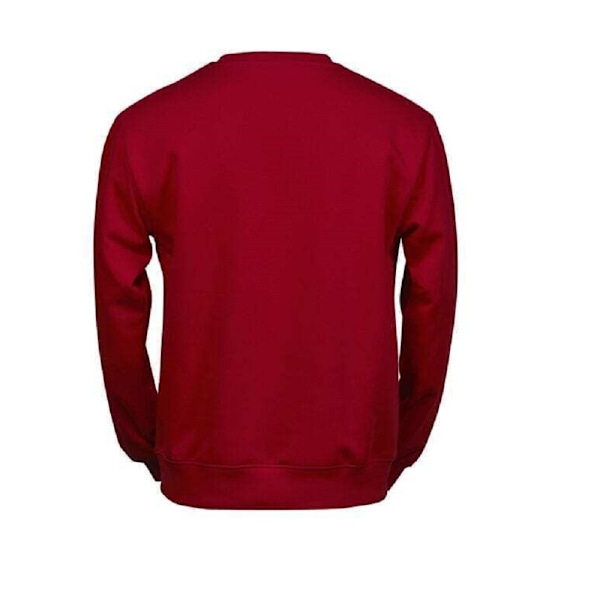 Tee Jays Power Sweatshirt för män 4XL Röd Red 4XL