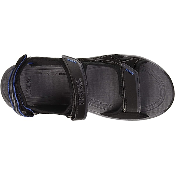 Regatta Kota Drift Open Toe Sandaler för Herr 7 UK Svart/Nautical Blå Black/Nautical Blue 7 UK
