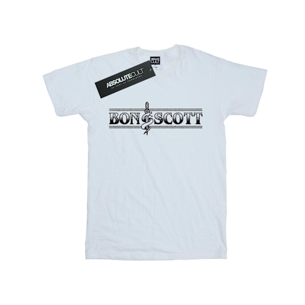 Bon Scott Mens Bemguit Grime T-Shirt L Vit White L