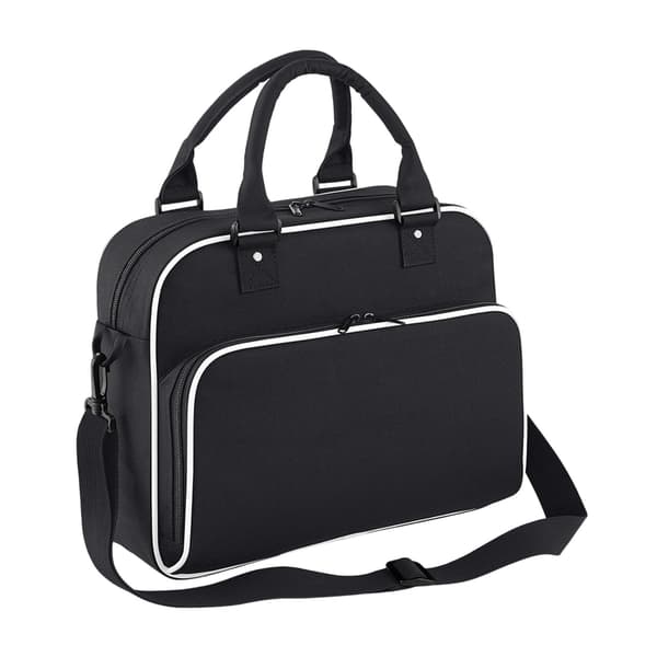 Bagbase Barn/Barn Dans Väska med Kontrastkant One Size Black/White One Size