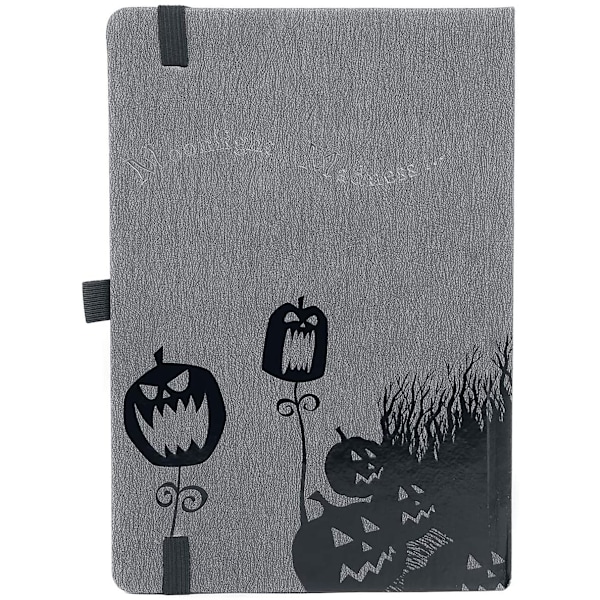 Nightmare Before Christmas Moonlight Madness A5 Notebook A5 Grå/Svart Grey/Black A5