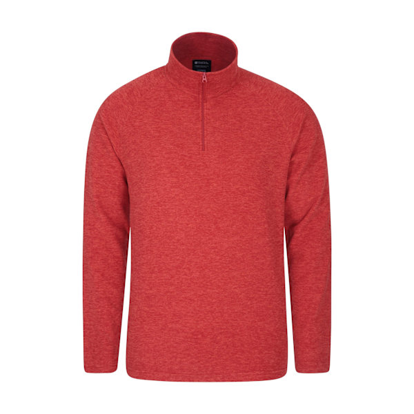 Mountain Warehouse Mens Snowdon II Fleece Top XS Röd Red XS